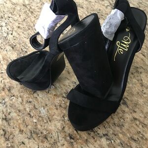 Brand New ME Makeover Essentials Black Women's Heels